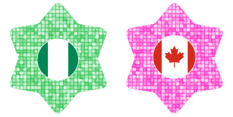 Nigeria and Canada