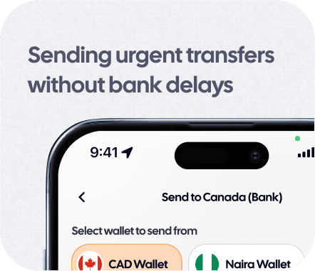 Sending urgent transfers without bank delays